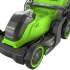 Газонокосилка аккумуляторная GREENWORKS GD40LM411,  41см, без АКБ, без ЗУ [2521007]